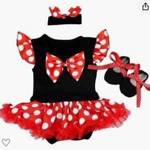 Baby Minnie Mouse Costume for Halloween